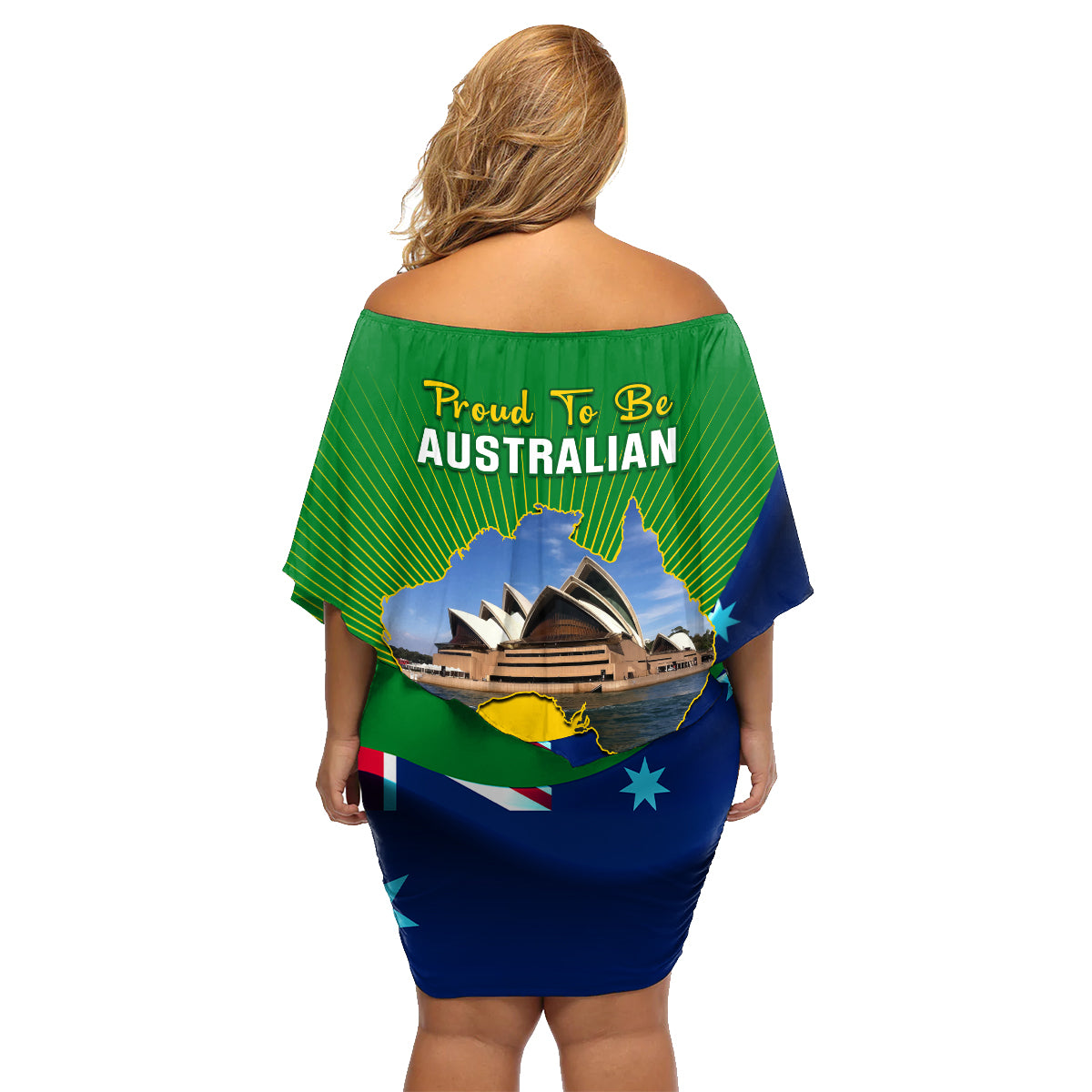 australia-day-family-matching-off-shoulder-short-dress-and-hawaiian-shirt-2024-proud-to-be-australian-national-color