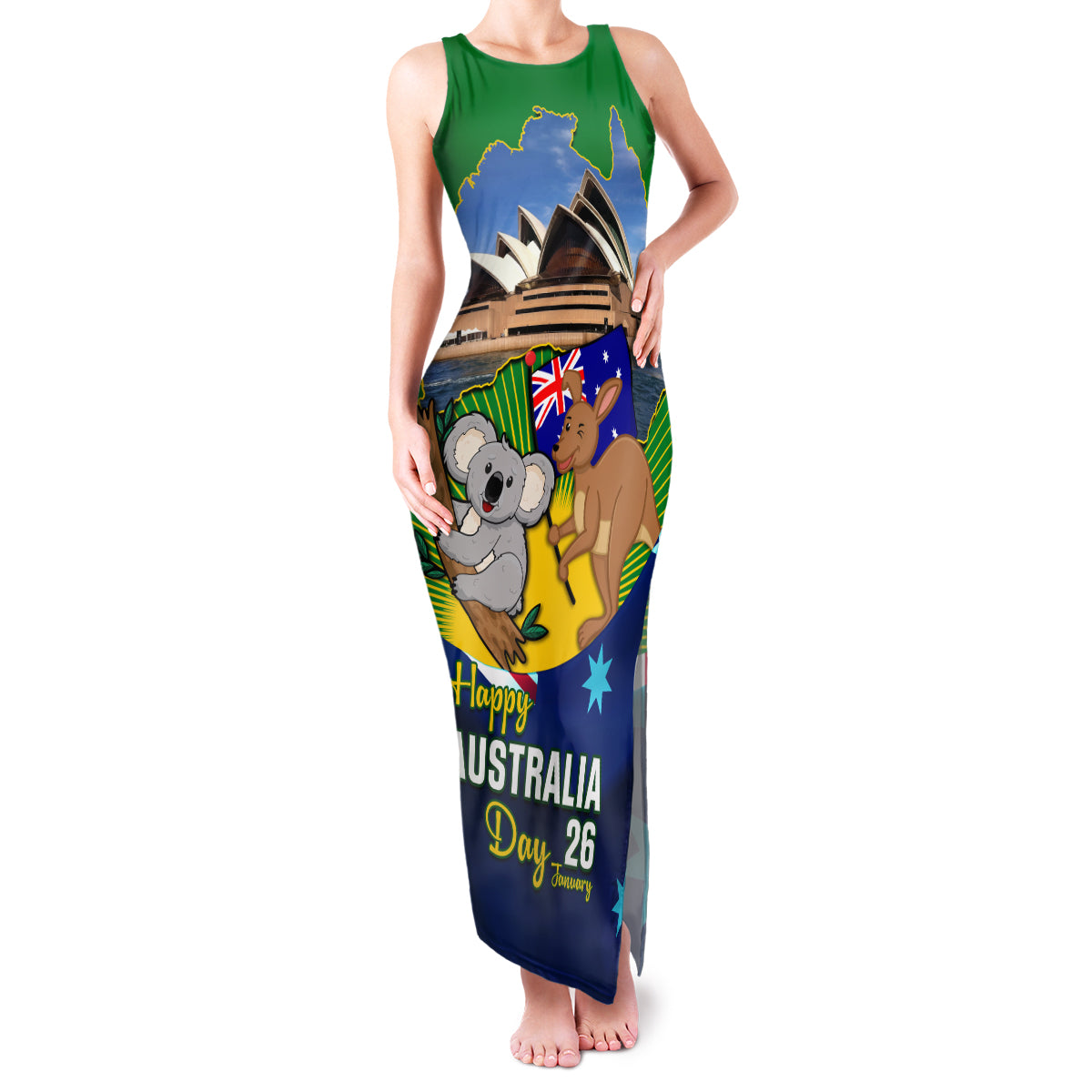 australia-day-family-matching-tank-maxi-dress-and-hawaiian-shirt-2024-proud-to-be-australian-national-color