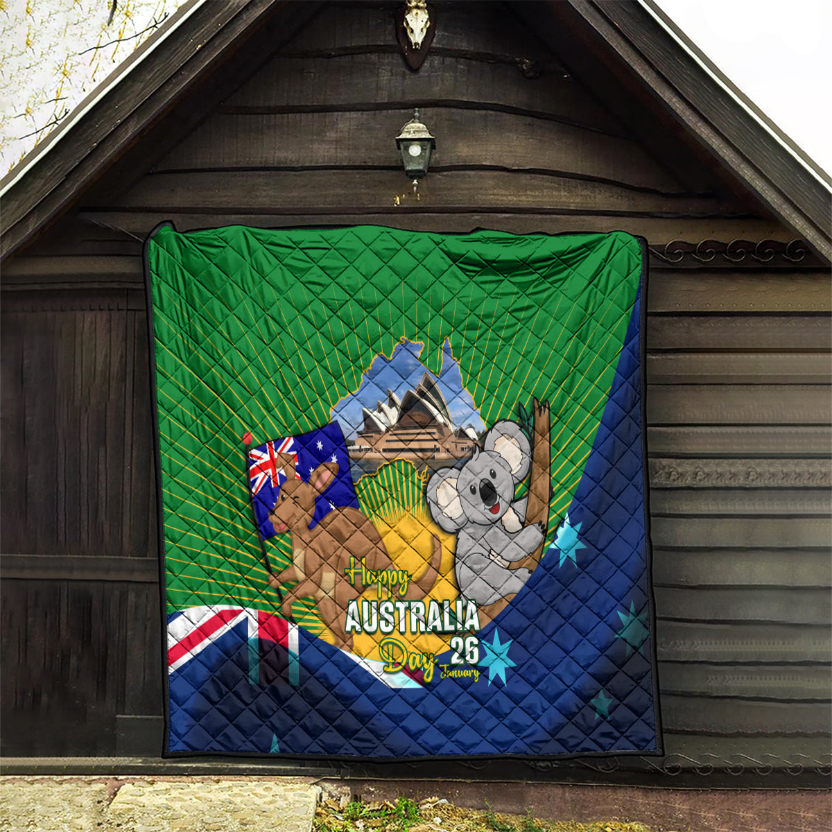 Australia Day Quilt 2024 Proud To Be Australian National Color - Vibe Hoodie Shop