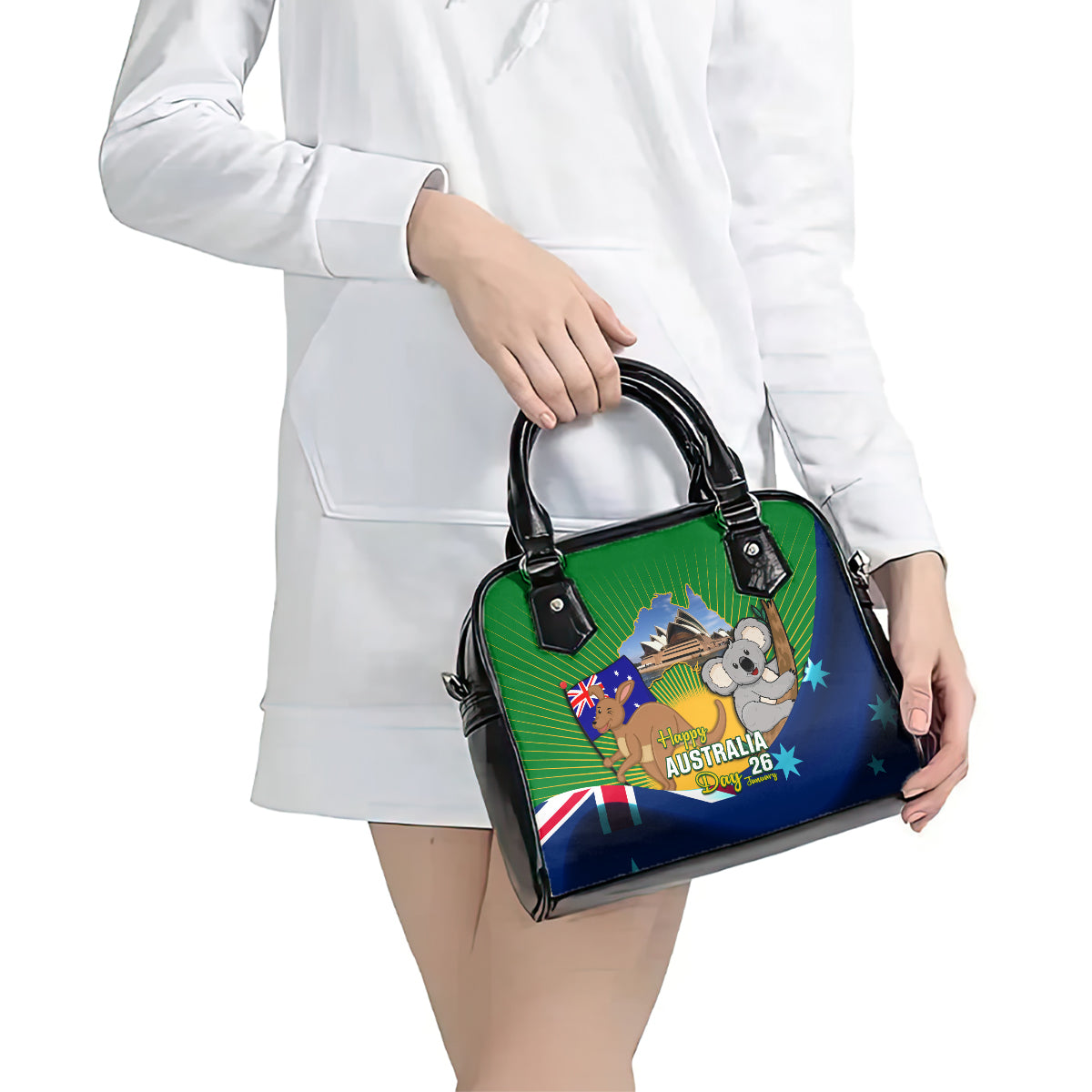 Australia Day Shoulder Handbag 2024 Proud To Be Australian National Color - Vibe Hoodie Shop