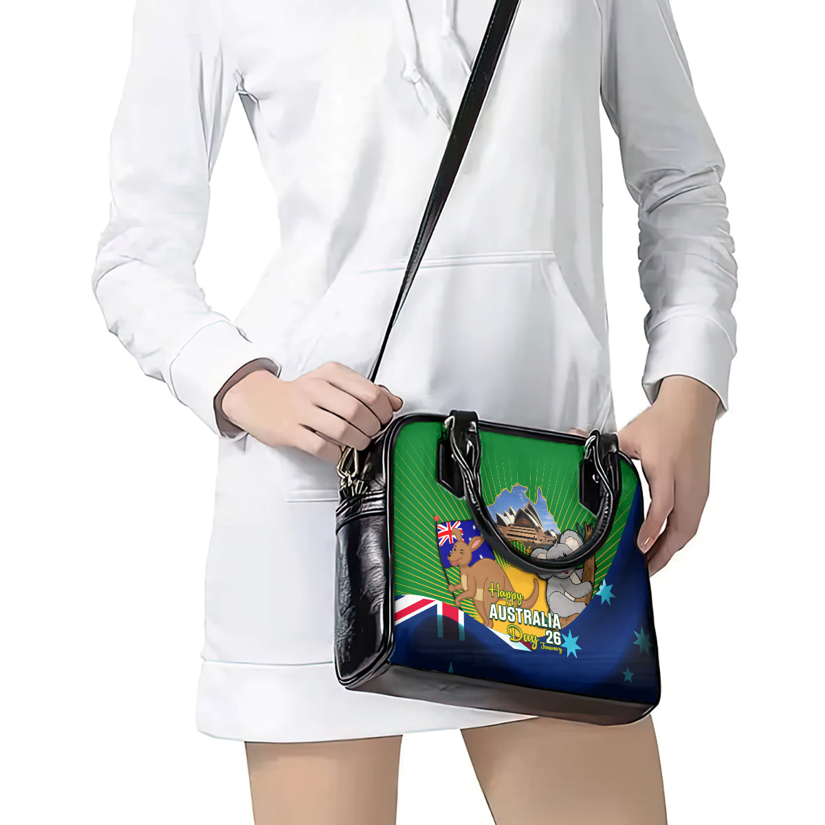 Australia Day Shoulder Handbag 2024 Proud To Be Australian National Color - Vibe Hoodie Shop