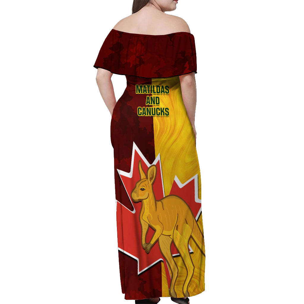 australia-and-canada-soccer-off-shoulder-maxi-dress-matildas-combine-canucks-together