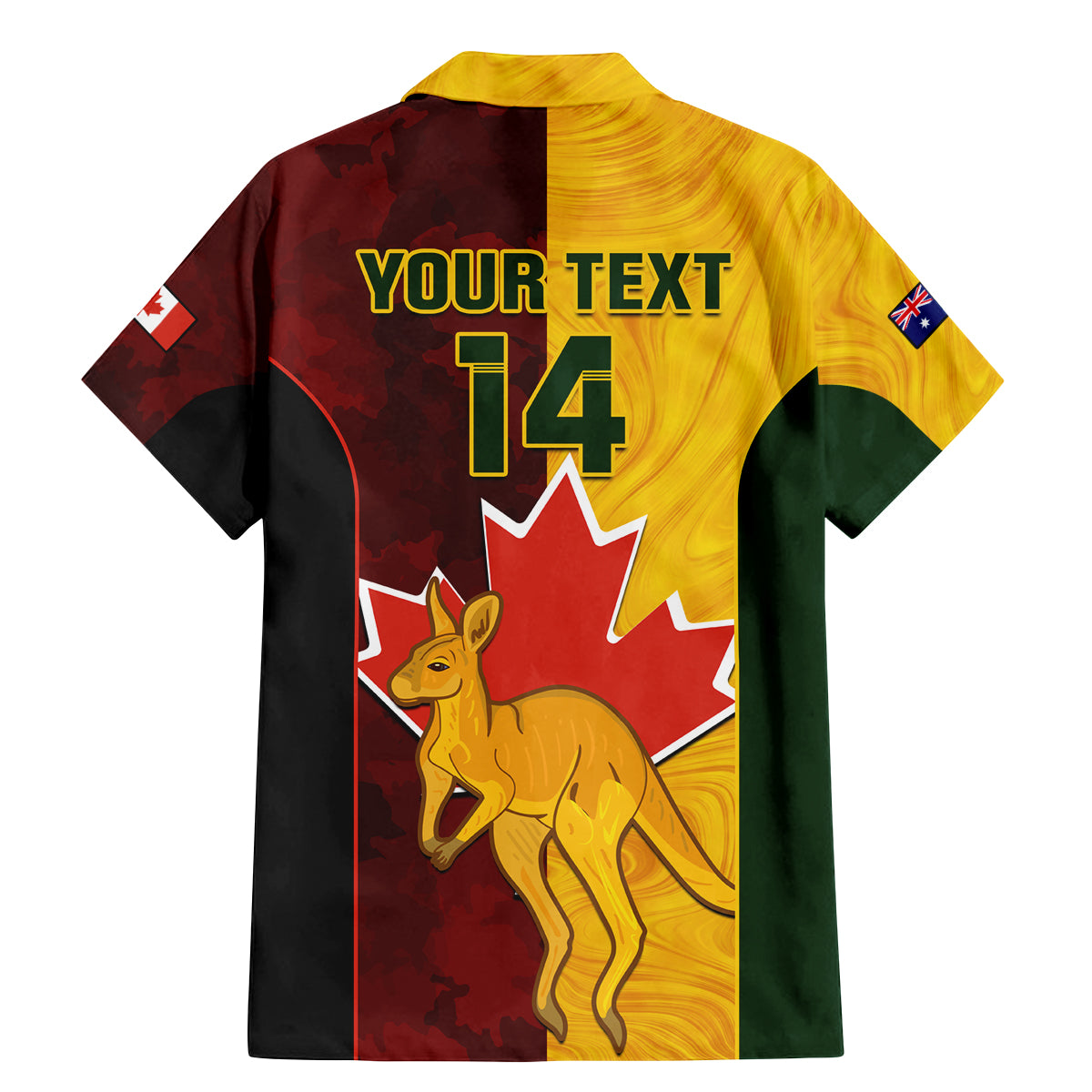 custom-australia-and-canada-soccer-family-matching-mermaid-dress-and-hawaiian-shirt-matildas-combine-canucks-together