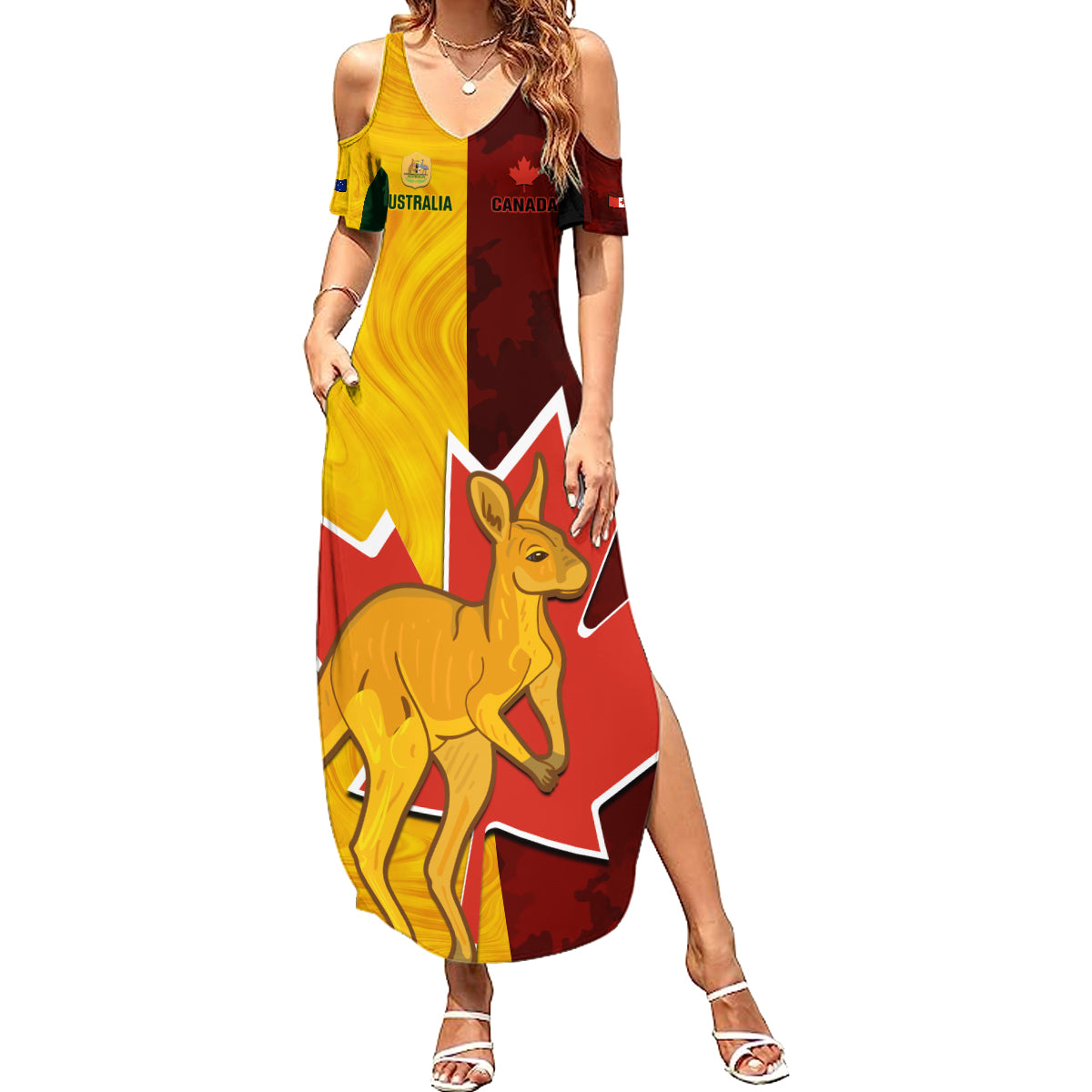 custom-australia-and-canada-soccer-family-matching-summer-maxi-dress-and-hawaiian-shirt-matildas-combine-canucks-together