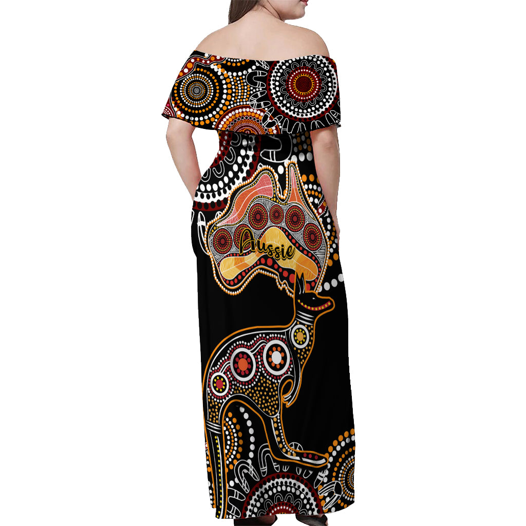 australia-aboriginal-off-shoulder-maxi-dress-australian-map-with-kangaroo-indigenous-art