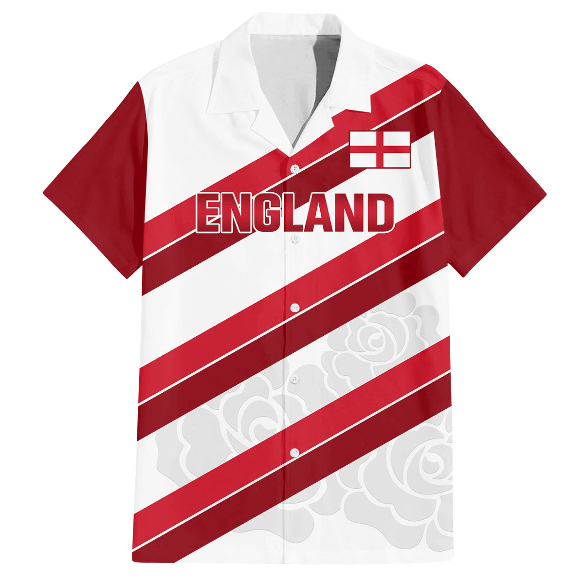 custom-england-rugby-family-matching-long-sleeve-bodycon-dress-and-hawaiian-shirt-2024-go-champions-red-rose-sporty-version