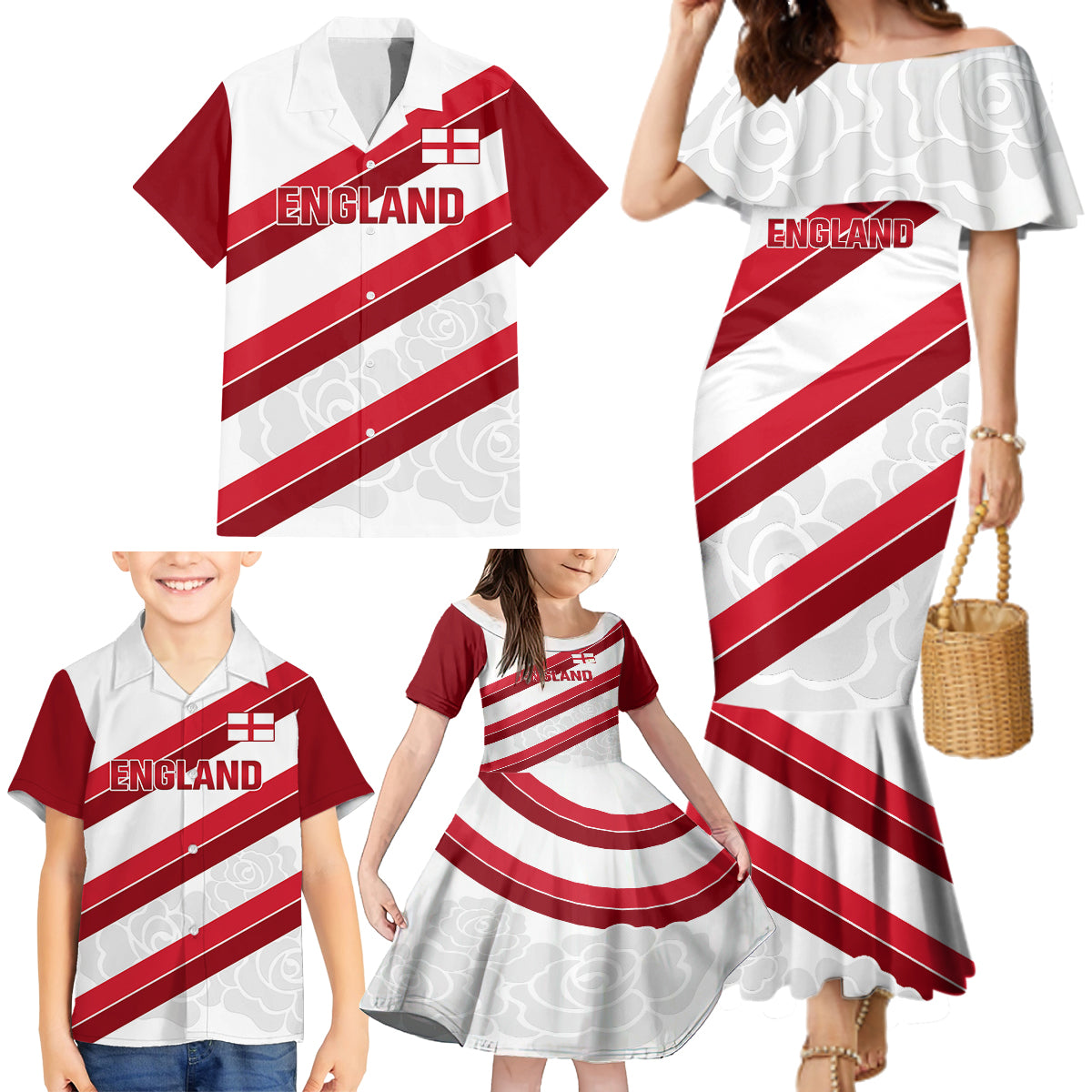 custom-england-rugby-family-matching-mermaid-dress-and-hawaiian-shirt-2024-go-champions-red-rose-sporty-version