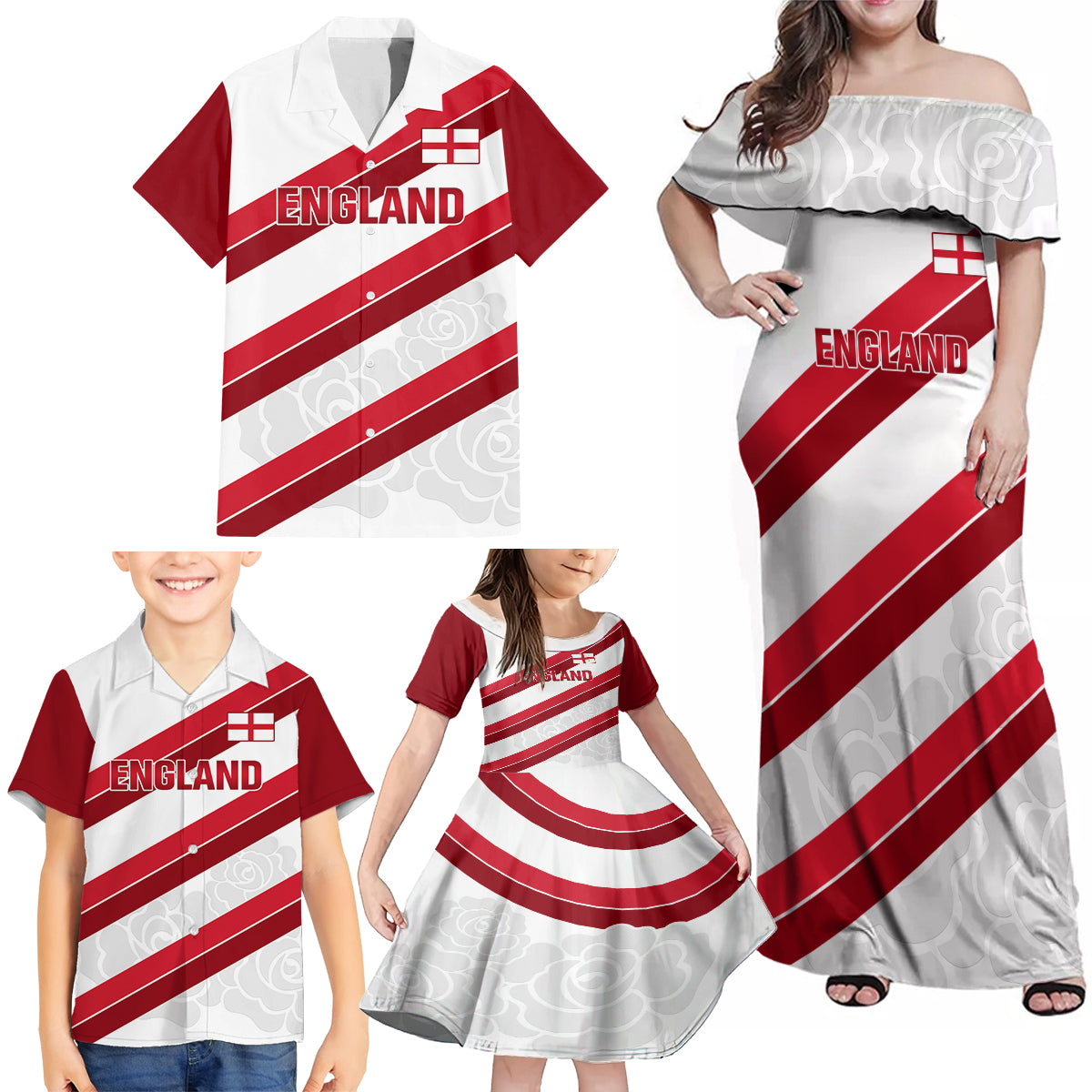 custom-england-rugby-family-matching-off-shoulder-maxi-dress-and-hawaiian-shirt-2024-go-champions-red-rose-sporty-version