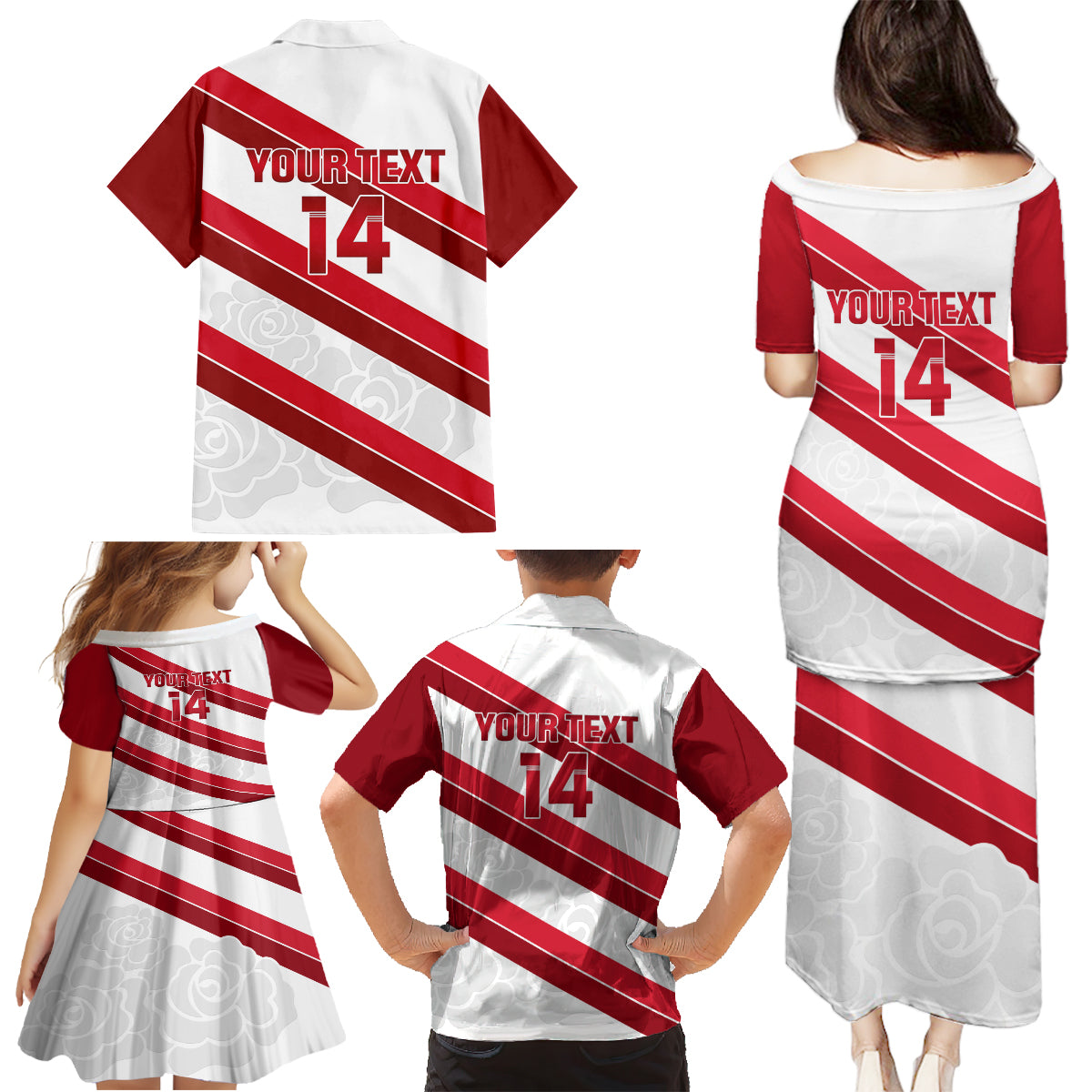 custom-england-rugby-family-matching-puletasi-and-hawaiian-shirt-2024-go-champions-red-rose-sporty-version