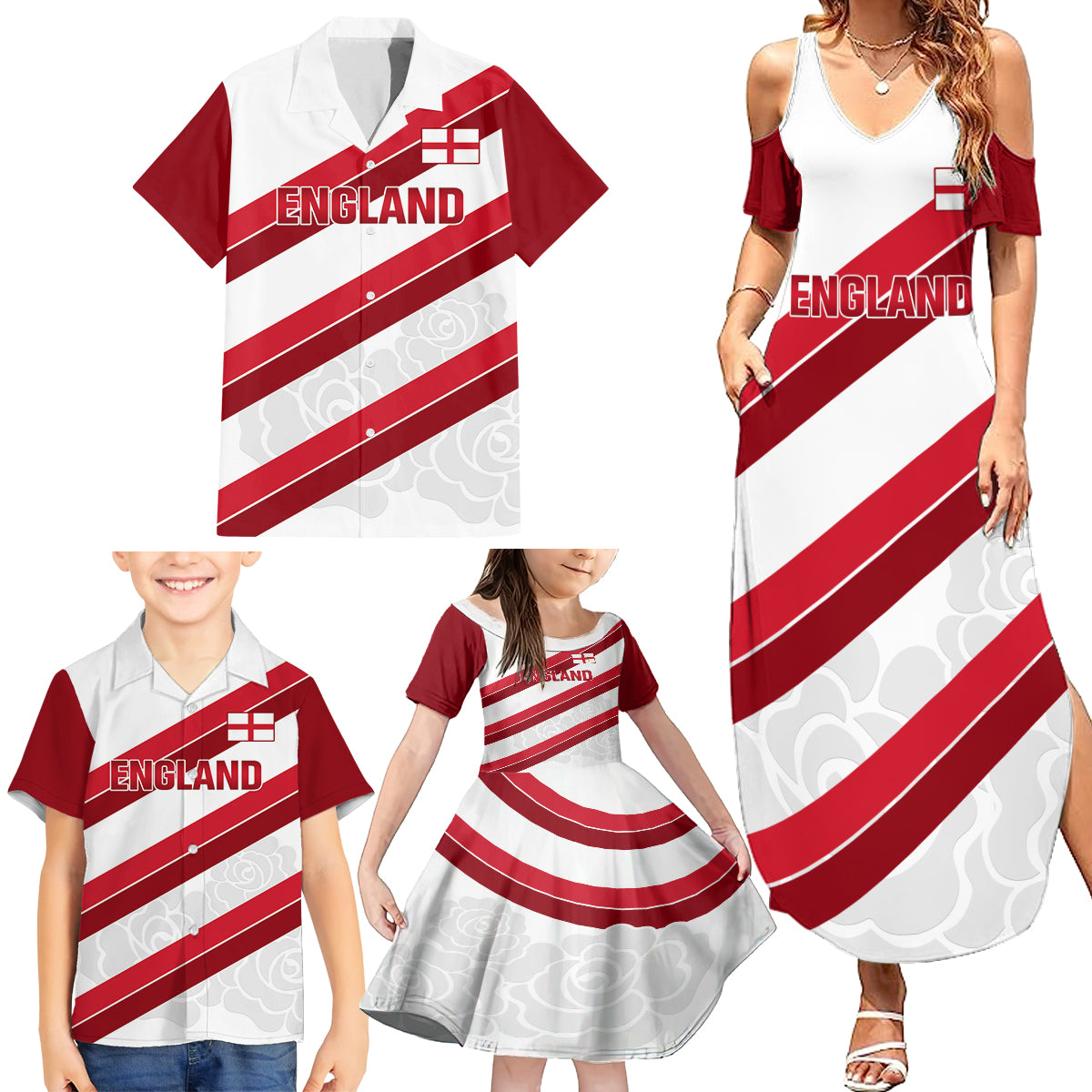 custom-england-rugby-family-matching-summer-maxi-dress-and-hawaiian-shirt-2024-go-champions-red-rose-sporty-version