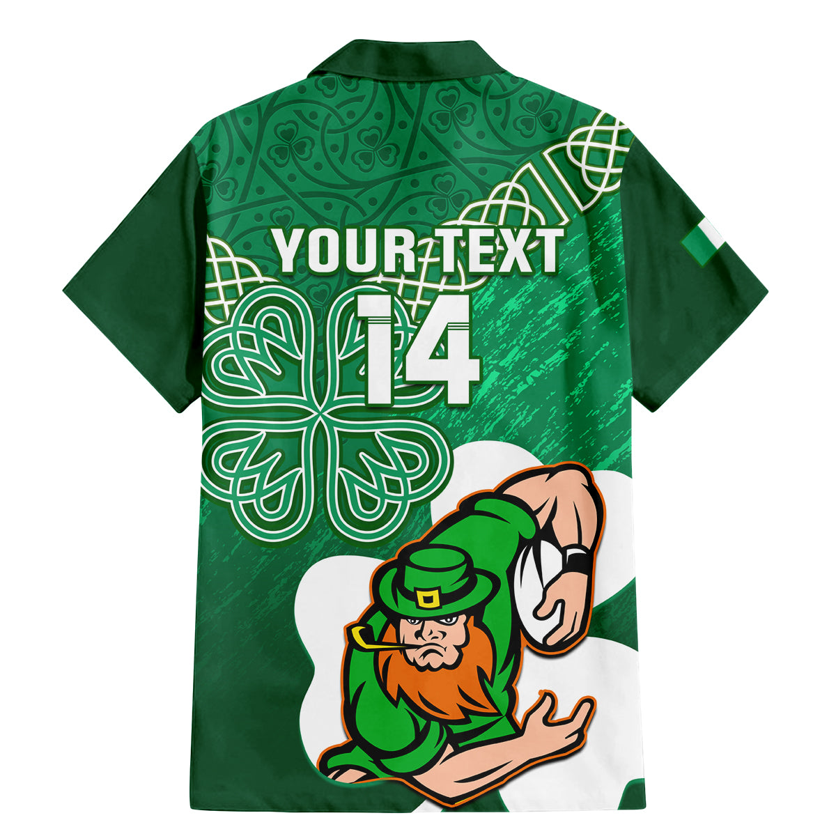 custom-ireland-rugby-family-matching-mermaid-dress-and-hawaiian-shirt-2024-irish-shamrocks-with-celtic-pattern