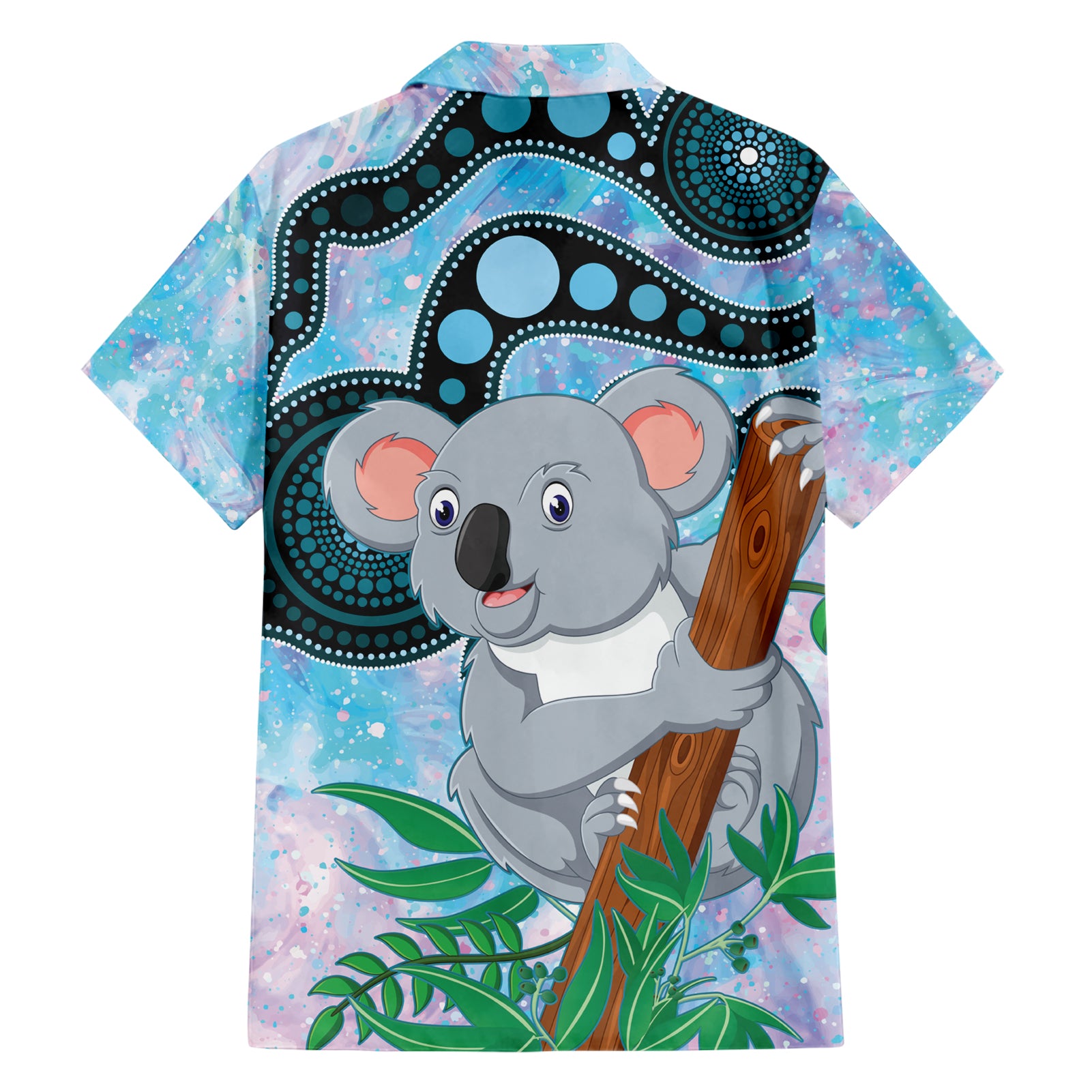 Australia Opal Koala Hawaiian Shirt Aussie Aboriginal Art - Vibe Hoodie Shop