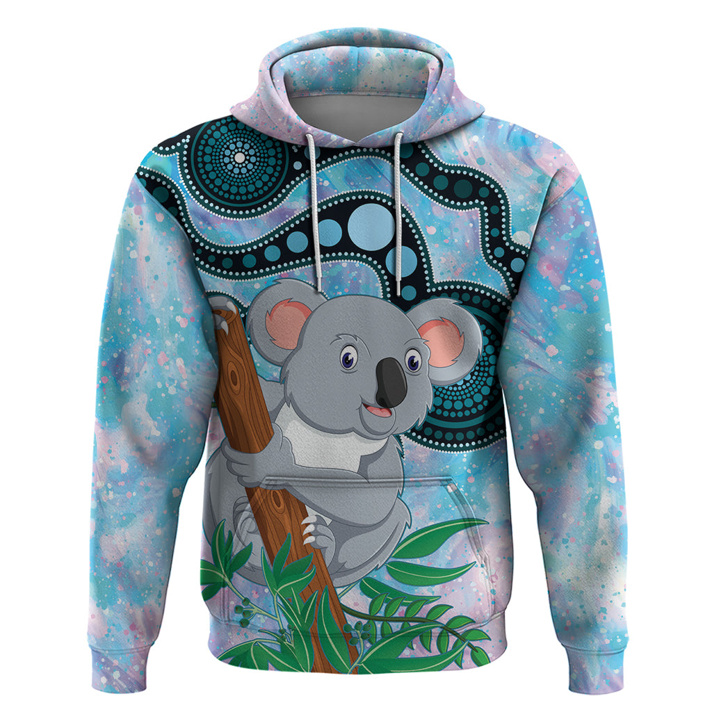 Australia Opal Koala Hoodie Aussie Aboriginal Art - Vibe Hoodie Shop