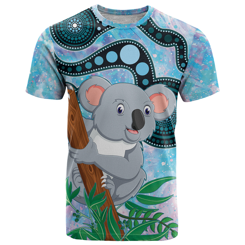 Australia Opal Koala T Shirt Aussie Aboriginal Art - Vibe Hoodie Shop