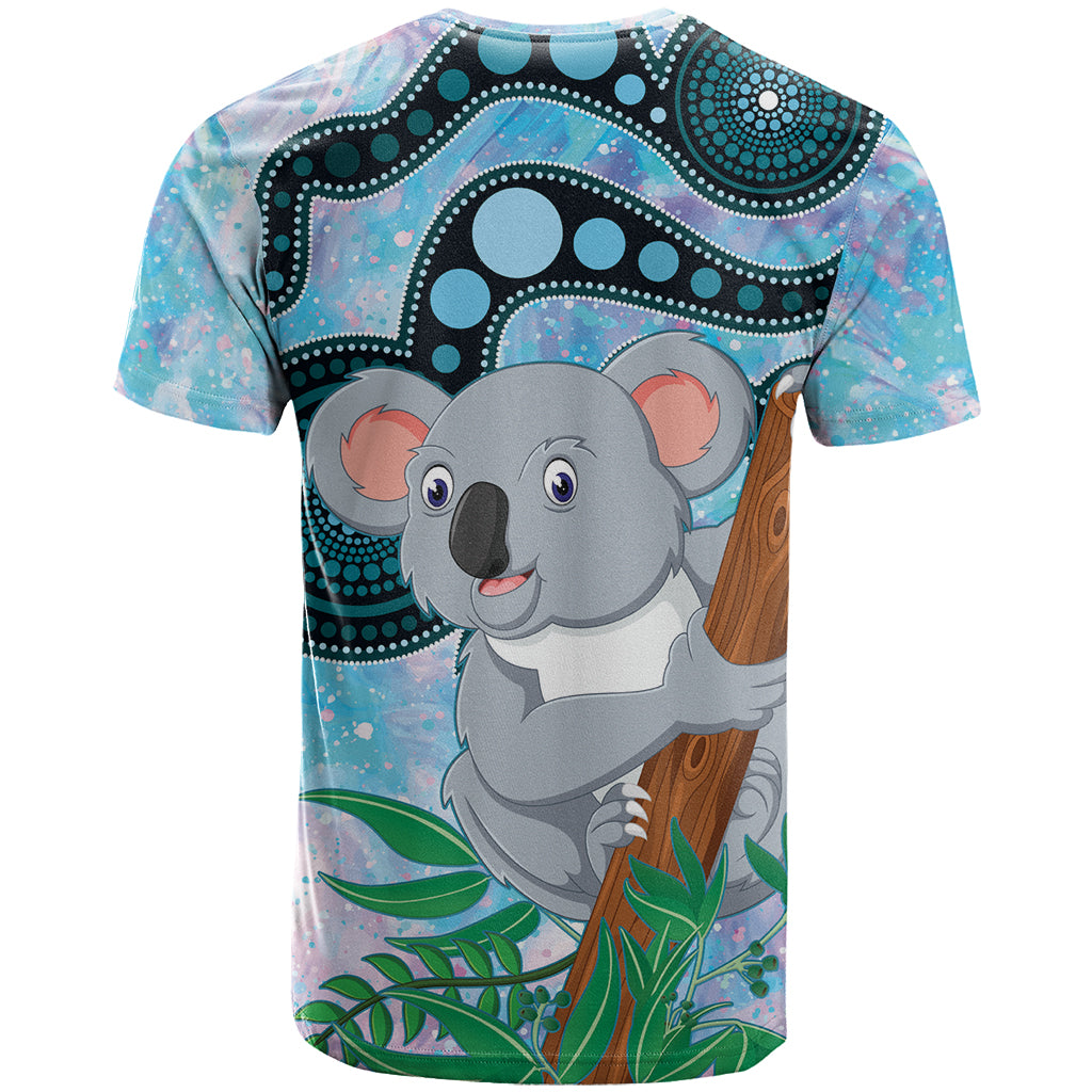 Australia Opal Koala T Shirt Aussie Aboriginal Art - Vibe Hoodie Shop