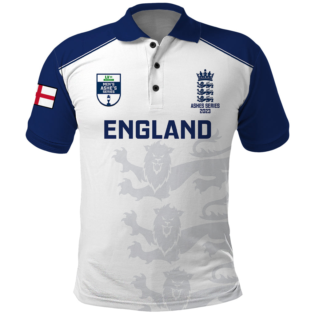 England Cricket Polo Shirt 2023 Ashes Sporty Version - Vibe Hoodie Shop