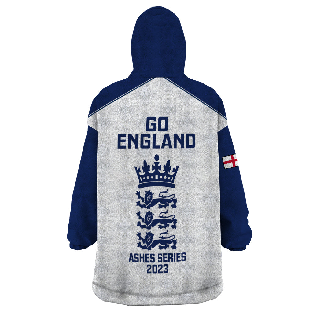 England Cricket Wearable Blanket Hoodie 2023 Ashes Sporty Version - Vibe Hoodie Shop