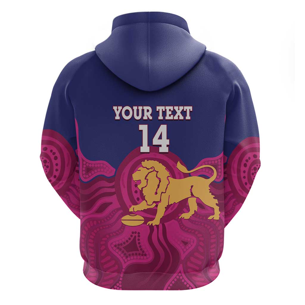 AFL Lions Football Custom Hoodie Brisbane Premiers Back To Back Proud - Vibe Hoodie