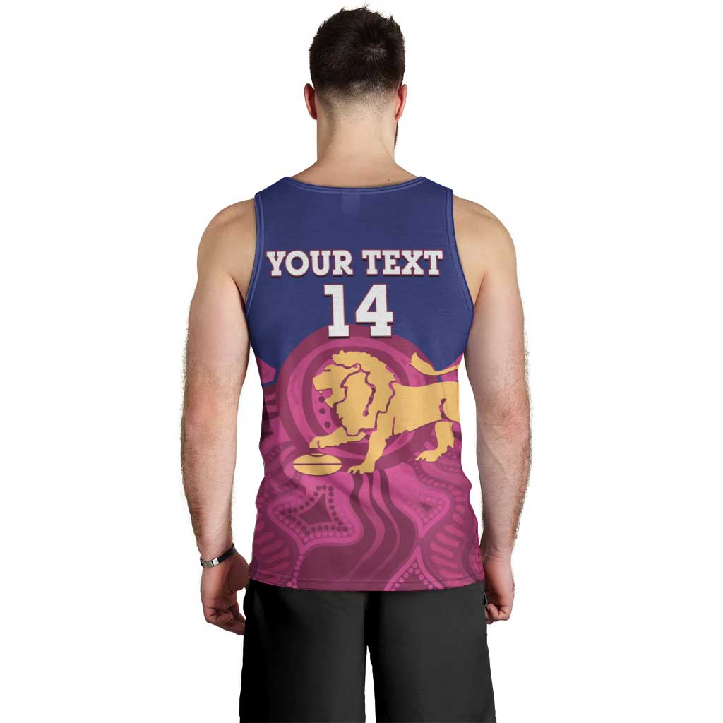 AFL Lions Football Custom Men Tank Top Brisbane Premiers Back To Back Proud - Vibe Hoodie