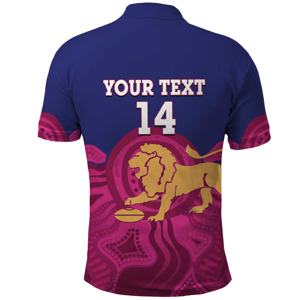 AFL Lions Football Custom Polo Shirt Brisbane Premiers Back To Back Proud - Vibe Hoodie