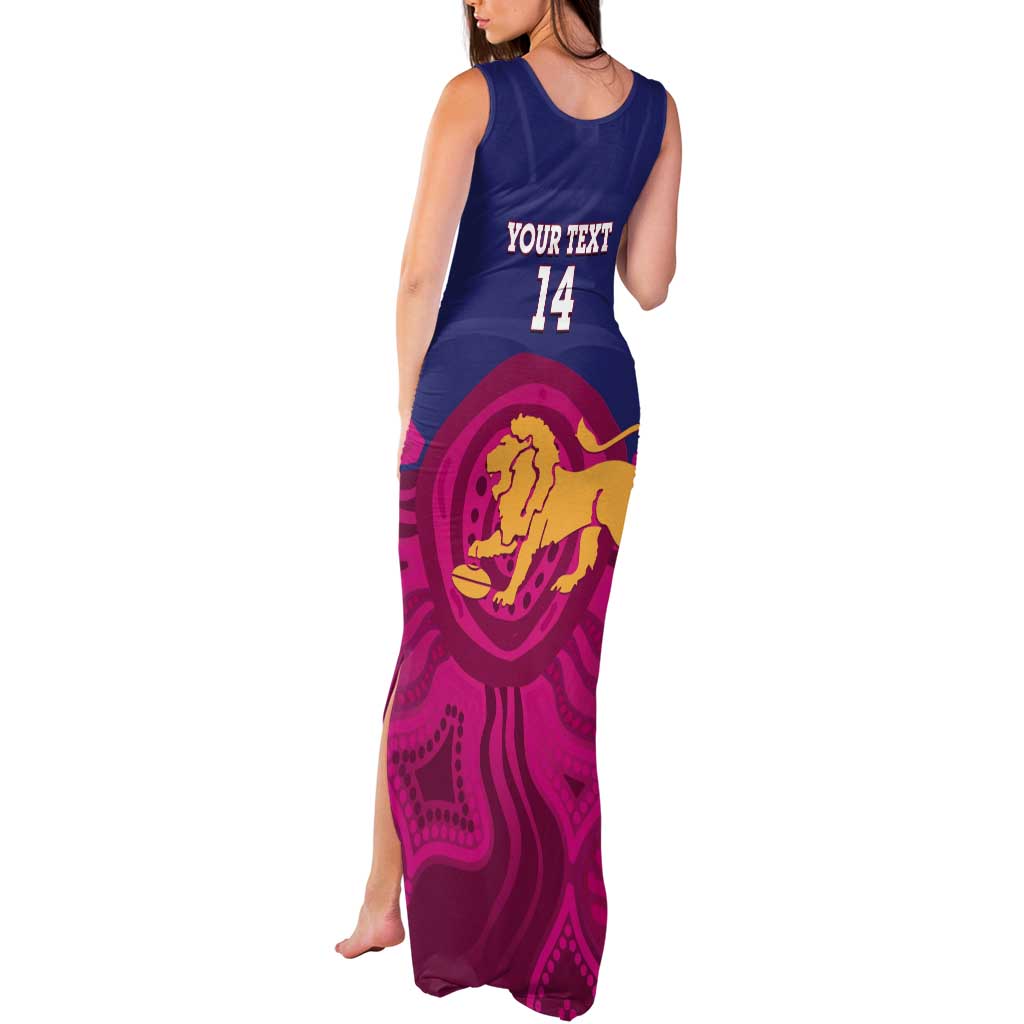 AFL Lions Football Custom Tank Maxi Dress Brisbane Premiers Back To Back Proud - Vibe Hoodie