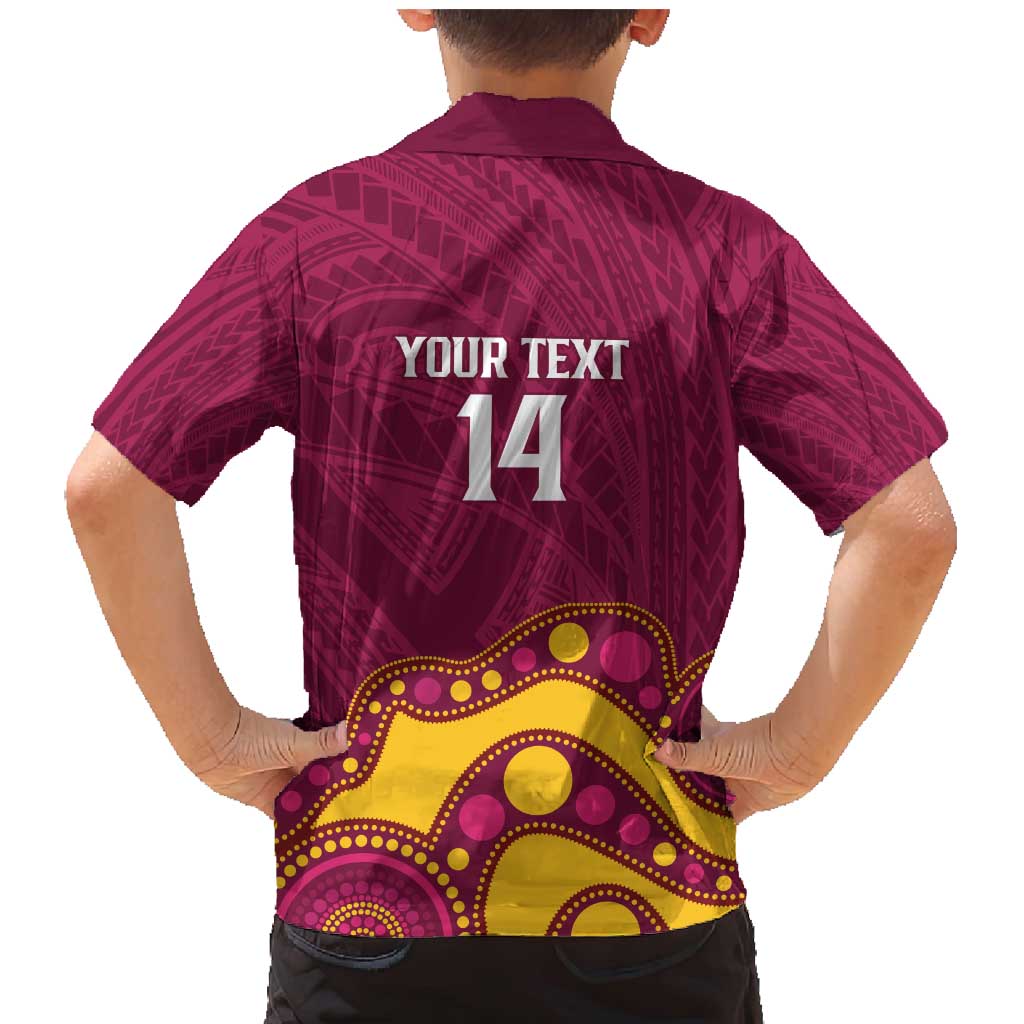 NRL Broncos Rugby Custom Family Matching Mermaid Dress and Hawaiian Shirt Premiers Trophy Carn The Bronx - Vibe Hoodie