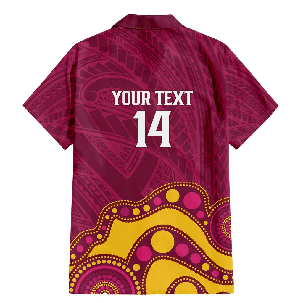 NRL Broncos Rugby Custom Family Matching Mermaid Dress and Hawaiian Shirt Premiers Trophy Carn The Bronx - Vibe Hoodie