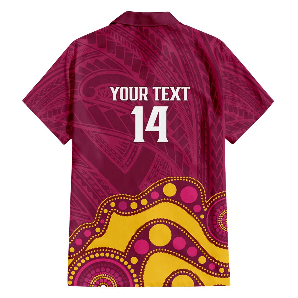 NRL Broncos Rugby Custom Family Matching Summer Maxi Dress and Hawaiian Shirt Premiers Trophy Carn The Bronx - Vibe Hoodie