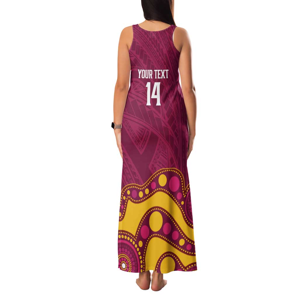 NRL Broncos Rugby Custom Family Matching Tank Maxi Dress and Hawaiian Shirt Premiers Trophy Carn The Bronx - Vibe Hoodie