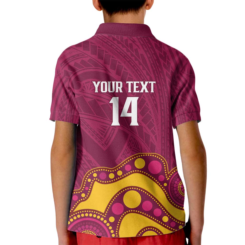 NRL Broncos Rugby Custom Kid Polo Shirt Premiers Trophy Carn The Bronx - Vibe Hoodie