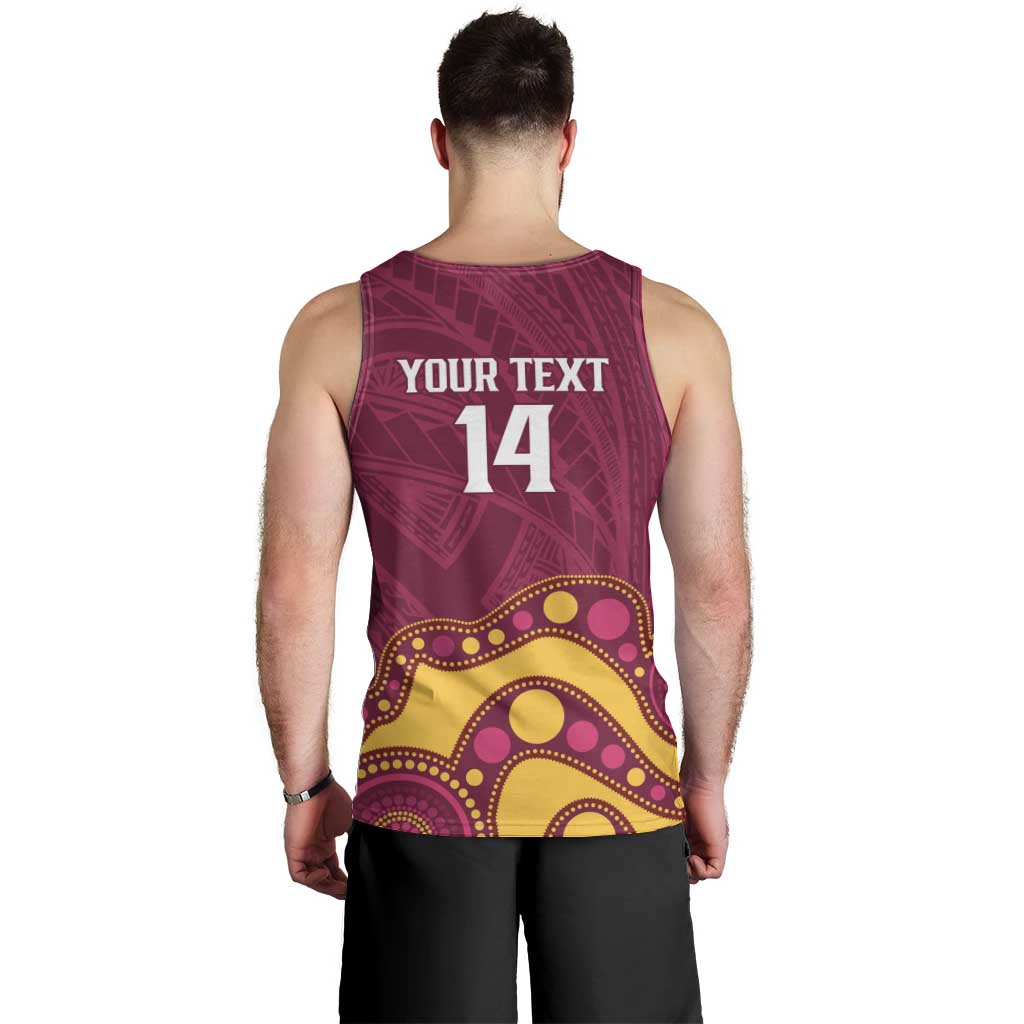 NRL Broncos Rugby Custom Men Tank Top Premiers Trophy Carn The Bronx - Vibe Hoodie