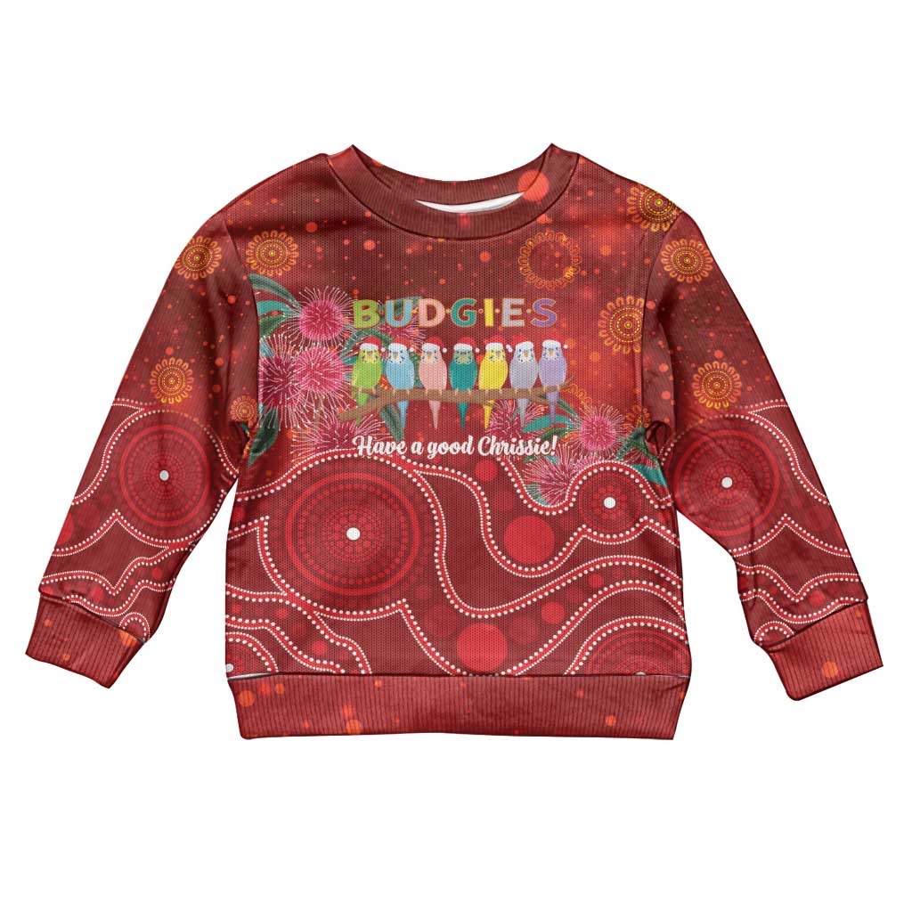 Australia Budgerigar Christmas Personalised Kid Ugly Christmas Sweater Budgies Hakea Have A Good Chrissie - Vibe Hoodie