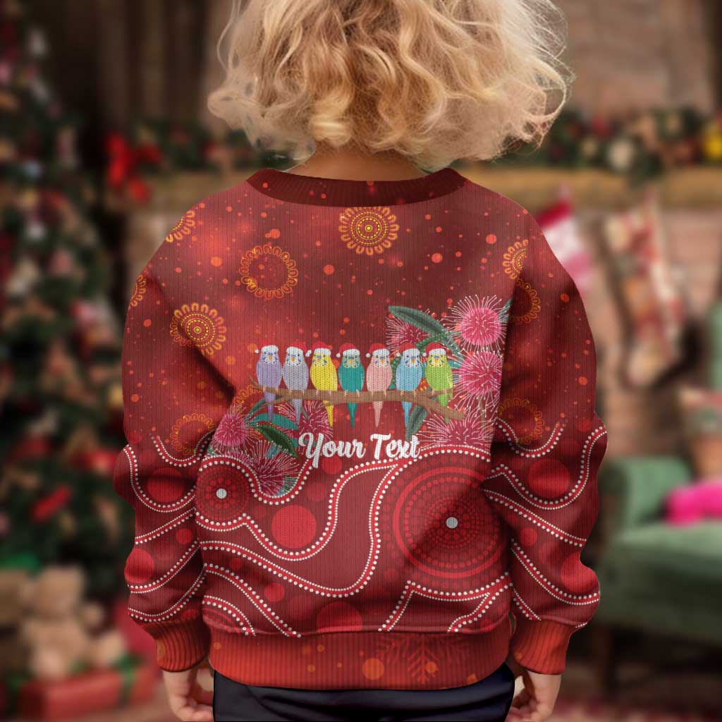 Australia Budgerigar Christmas Personalised Kid Ugly Christmas Sweater Budgies Hakea Have A Good Chrissie - Vibe Hoodie