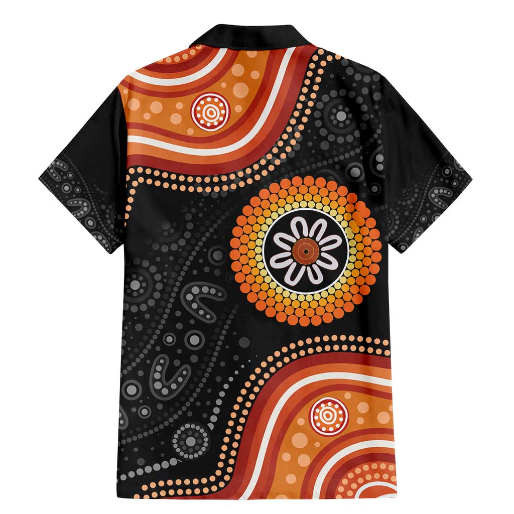 Australia Aboriginal Art Family Matching Mermaid Dress and Hawaiian Shirt Indigenous Proud