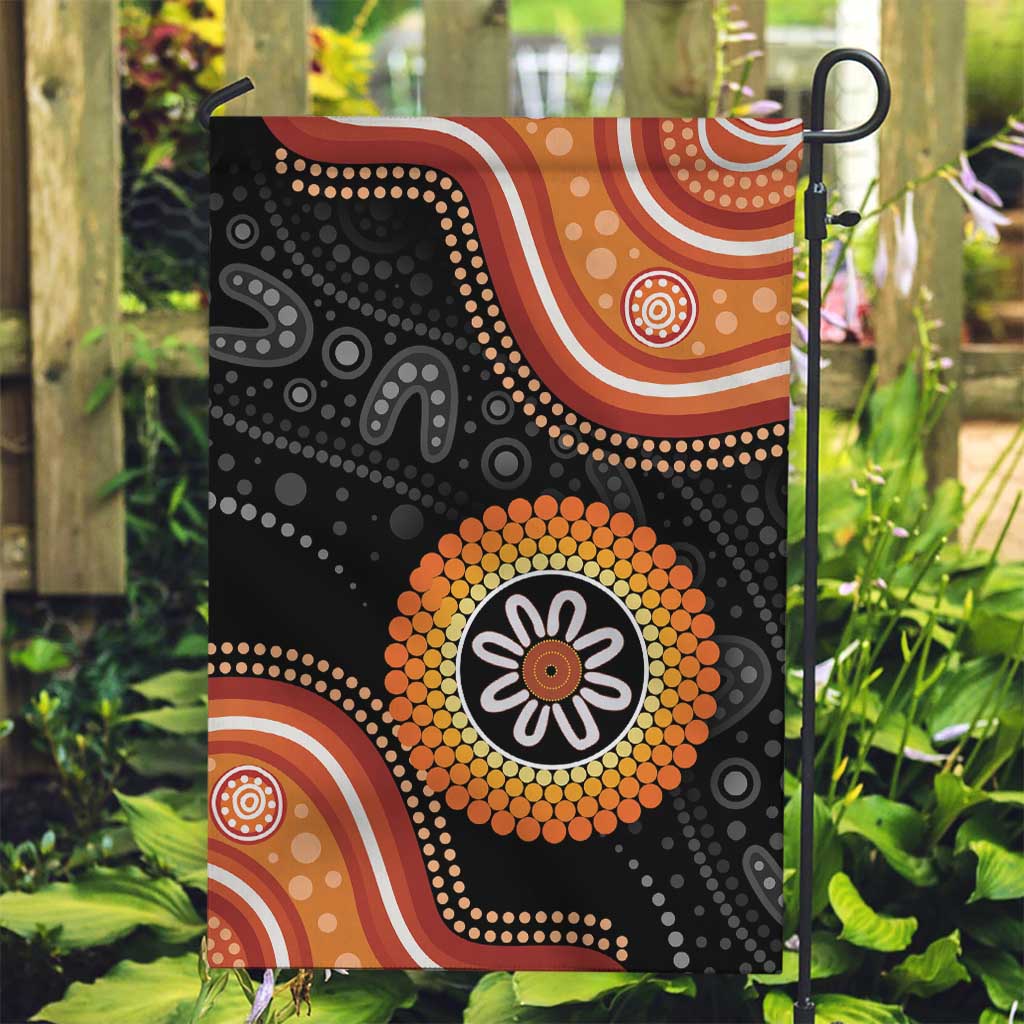 Australia Aboriginal Art Garden Flag Indigenous Proud - Vibe Hoodie Shop