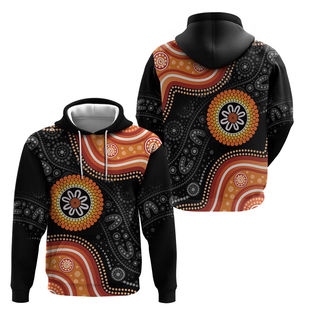 Australia Aboriginal Art Hoodie Indigenous Proud - Vibe Hoodie Shop