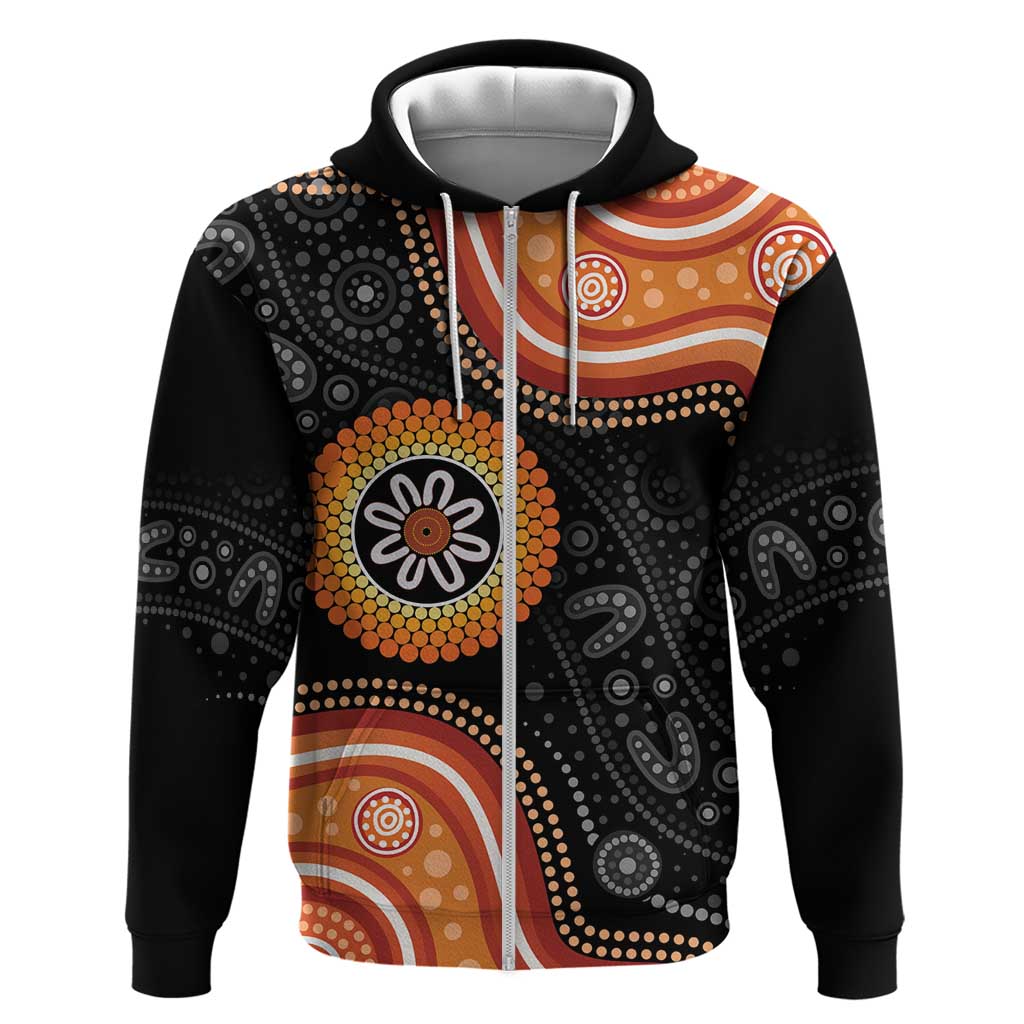 Australia Aboriginal Art Hoodie Indigenous Proud - Vibe Hoodie Shop