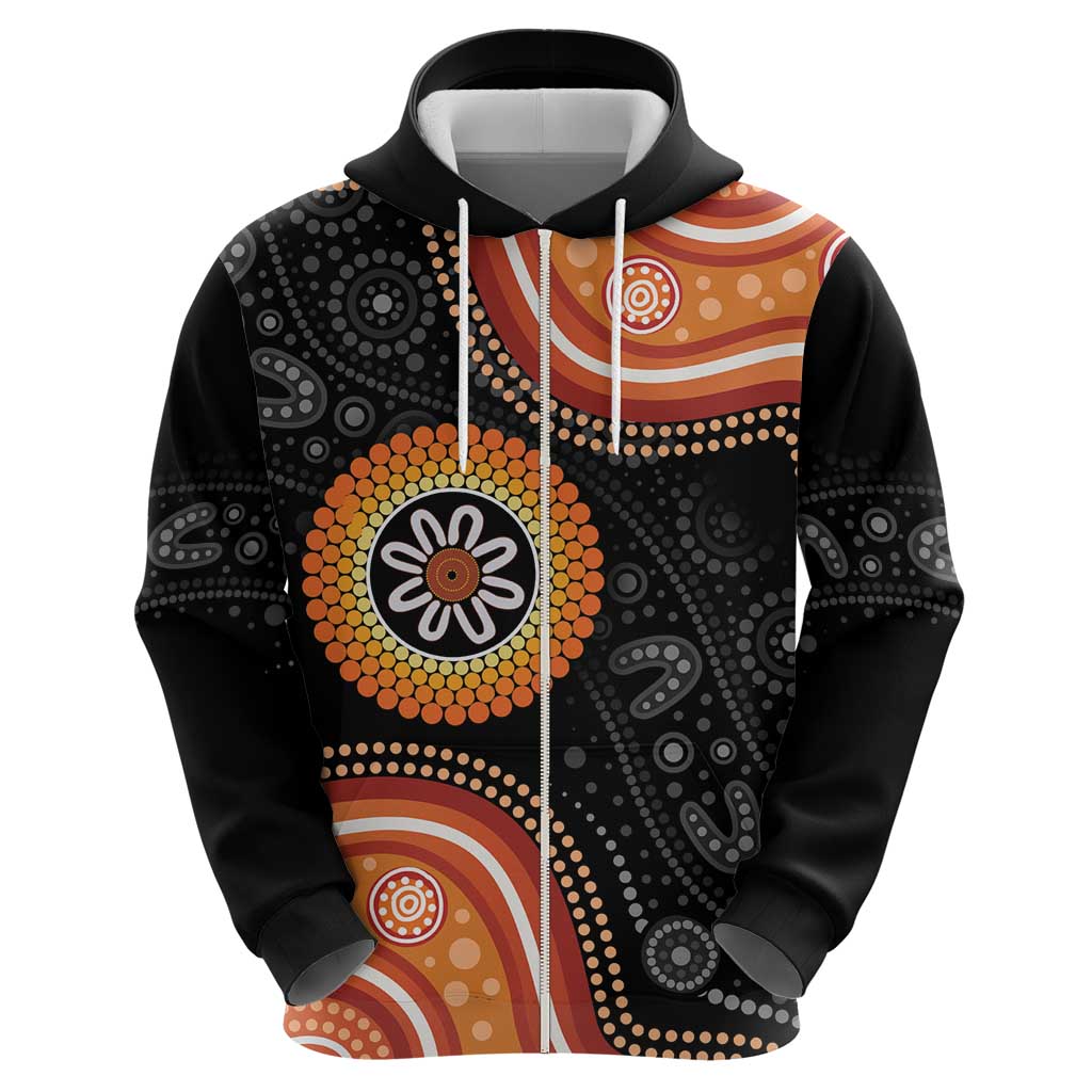 Australia Aboriginal Art Hoodie Indigenous Proud - Vibe Hoodie Shop