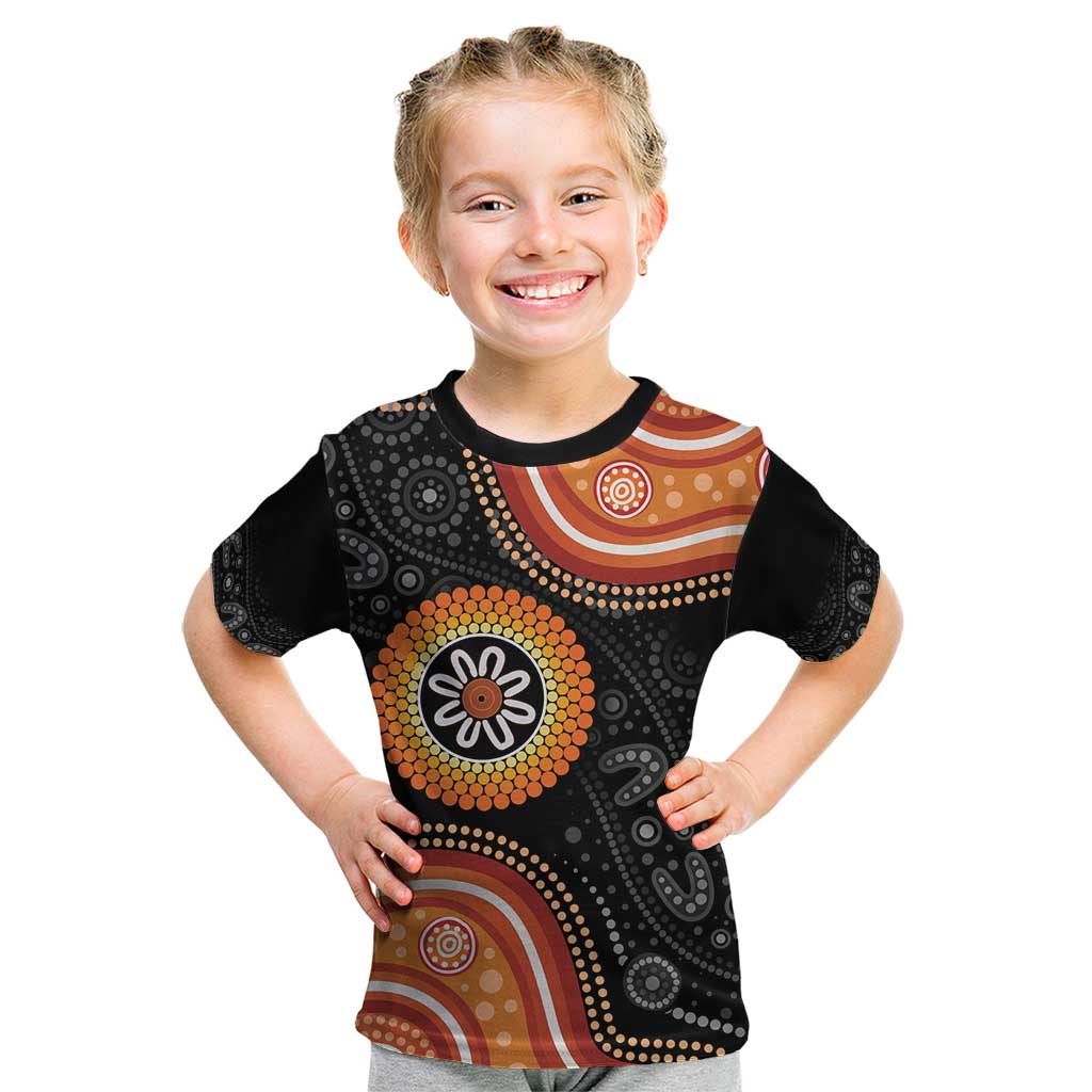 Australia Aboriginal Art Kid T Shirt Indigenous Proud - Vibe Hoodie Shop