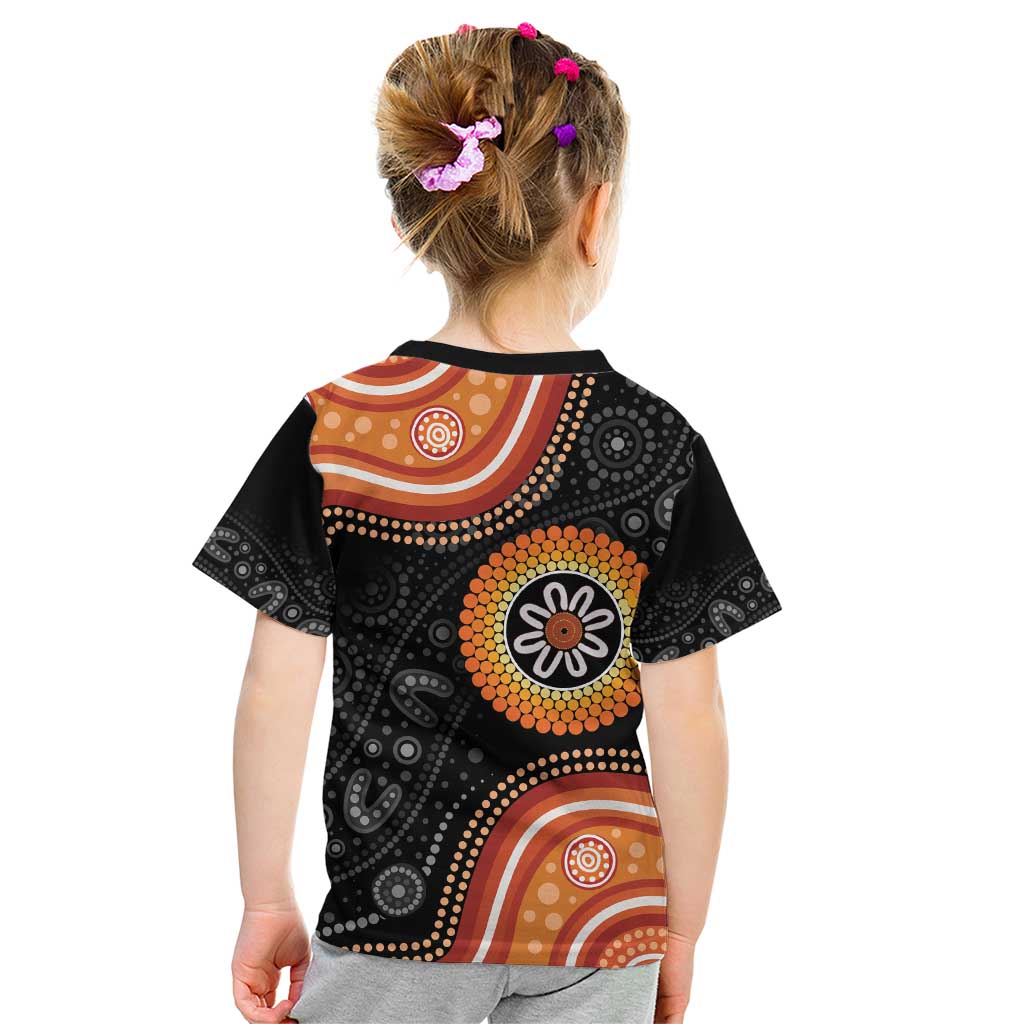 Australia Aboriginal Art Kid T Shirt Indigenous Proud - Vibe Hoodie Shop