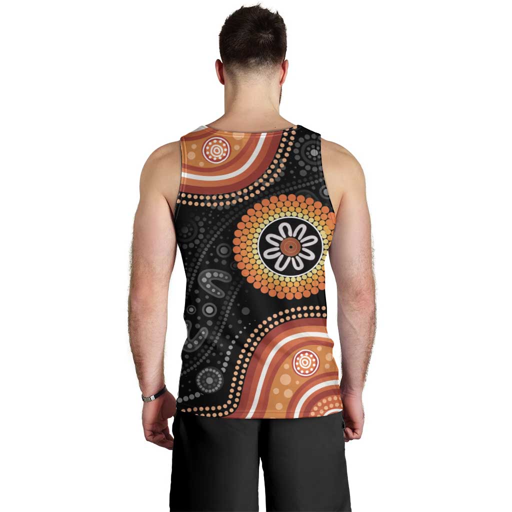 Australia Aboriginal Art Men Tank Top Indigenous Proud - Vibe Hoodie Shop