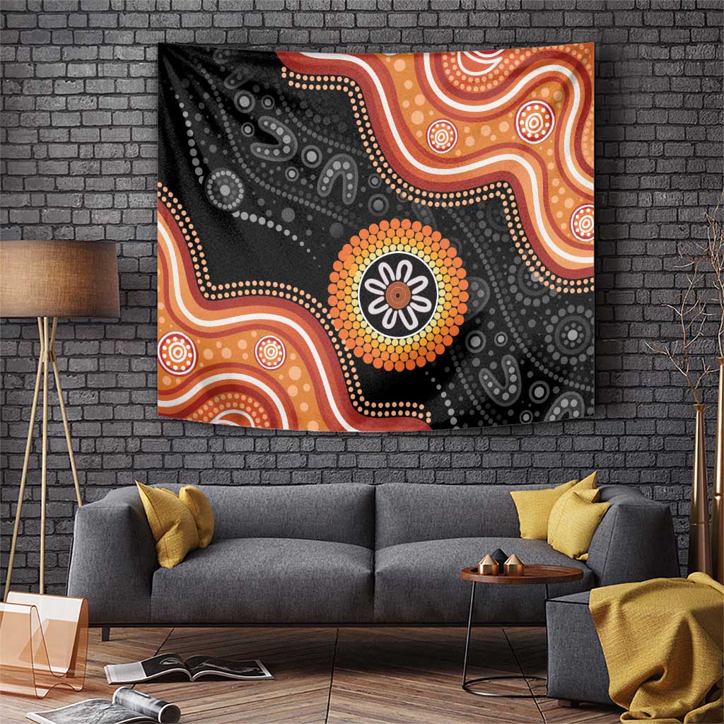 Australia Aboriginal Art Tapestry Indigenous Proud - Vibe Hoodie Shop