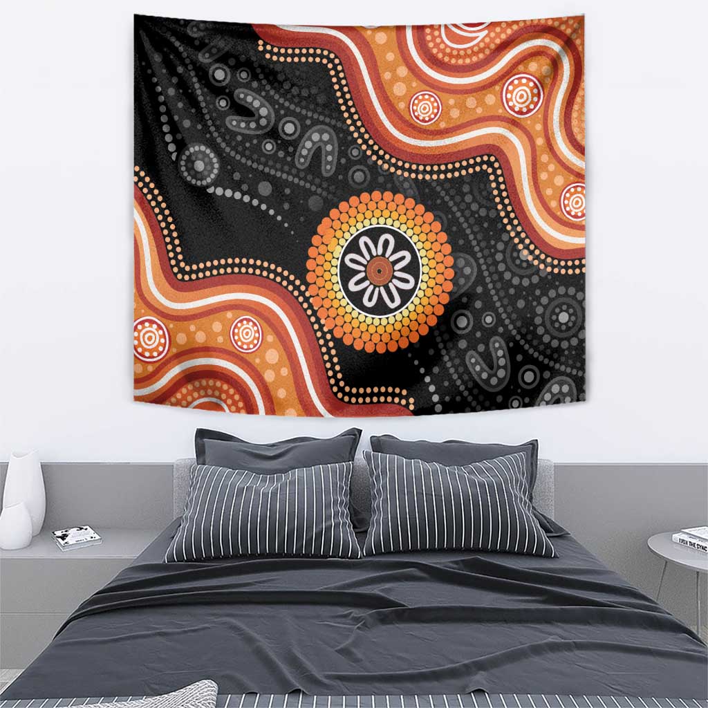 Australia Aboriginal Art Tapestry Indigenous Proud - Vibe Hoodie Shop