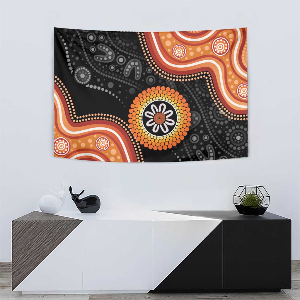 Australia Aboriginal Art Tapestry Indigenous Proud - Vibe Hoodie Shop