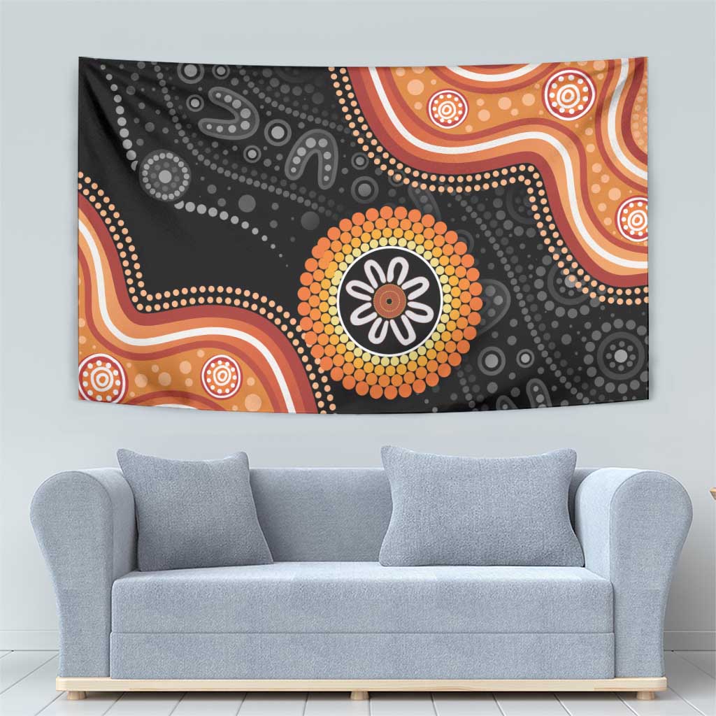 Australia Aboriginal Art Tapestry Indigenous Proud - Vibe Hoodie Shop