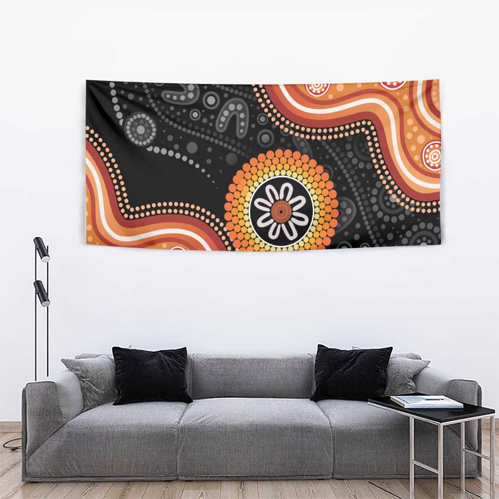 Australia Aboriginal Art Tapestry Indigenous Proud - Vibe Hoodie Shop