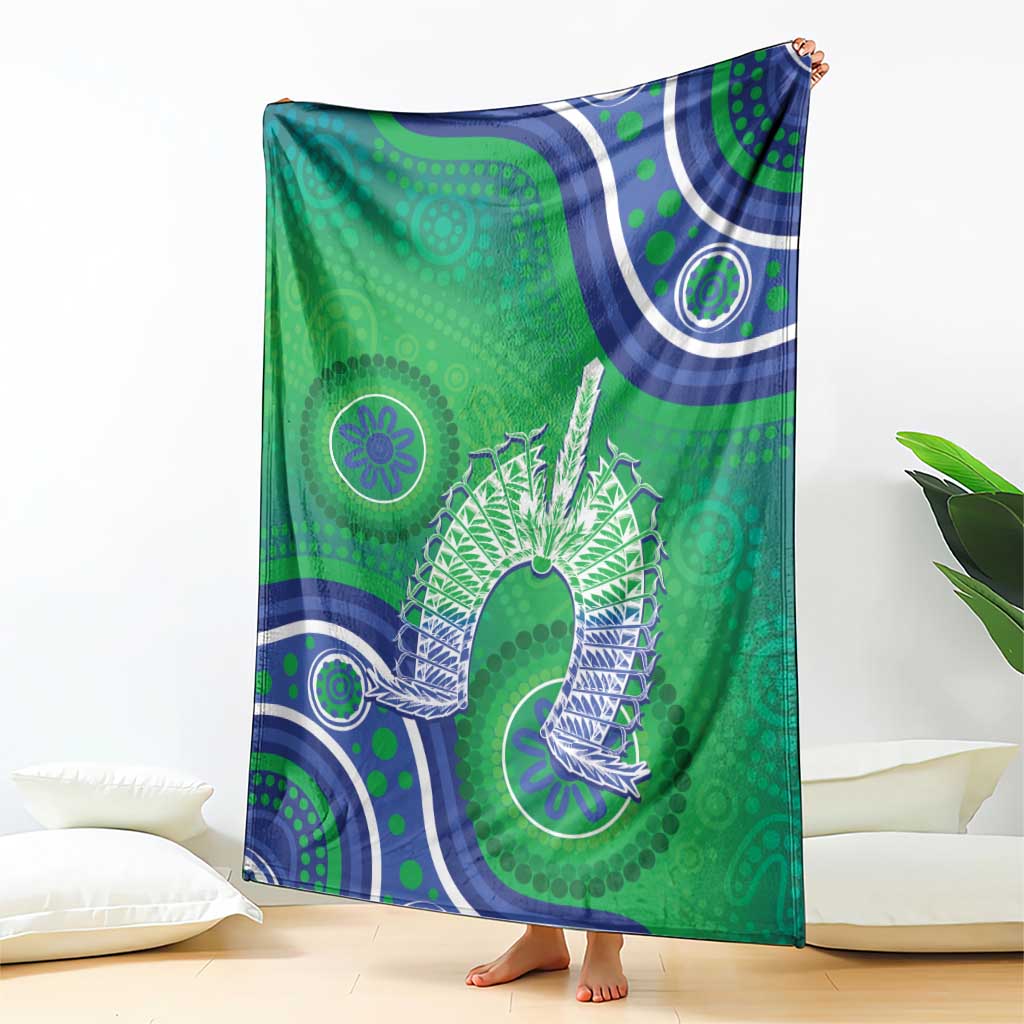 Australia Torres Strait Islanders Blanket Dhari Aboriginal Pattern - Vibe Hoodie Shop
