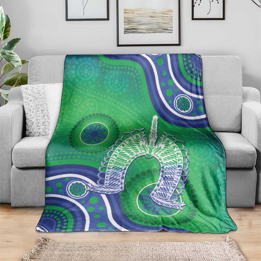 Australia Torres Strait Islanders Blanket Dhari Aboriginal Pattern - Vibe Hoodie Shop