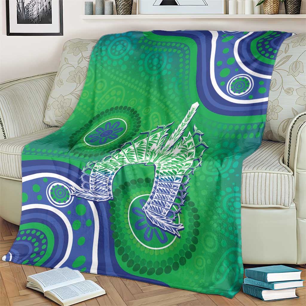 Australia Torres Strait Islanders Blanket Dhari Aboriginal Pattern - Vibe Hoodie Shop