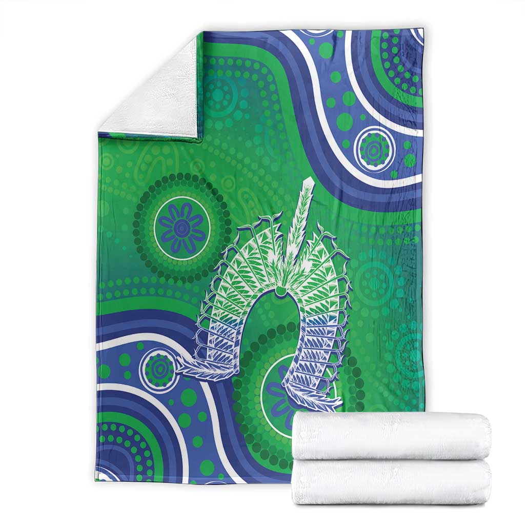 Australia Torres Strait Islanders Blanket Dhari Aboriginal Pattern - Vibe Hoodie Shop